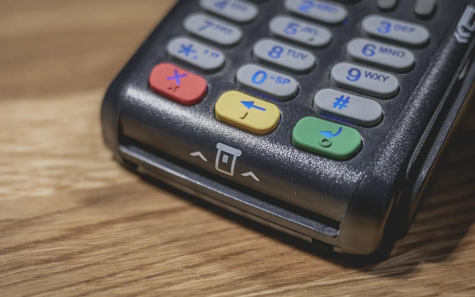Terminal, payment and slot